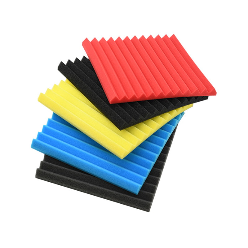 Espuma insonorizante acústica personalizada para sala de transmisión en vivo KTV Espuma insonorizante de huevo piramidal de poliuretano Material de absorción de sonido para decoración del hogar