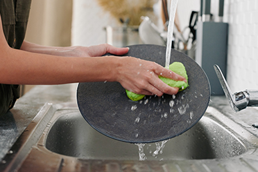 Esponja limpia de cocina